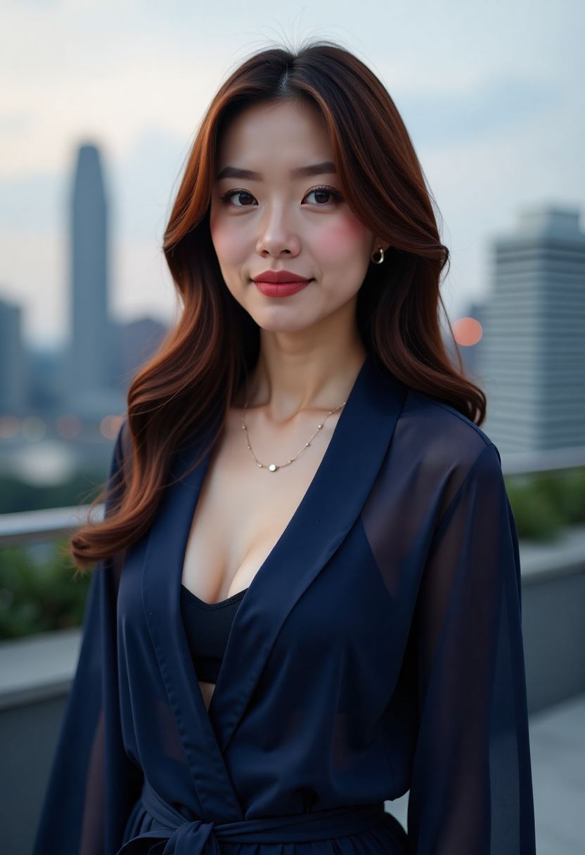 靠海坡道与午后短促的屋檐光